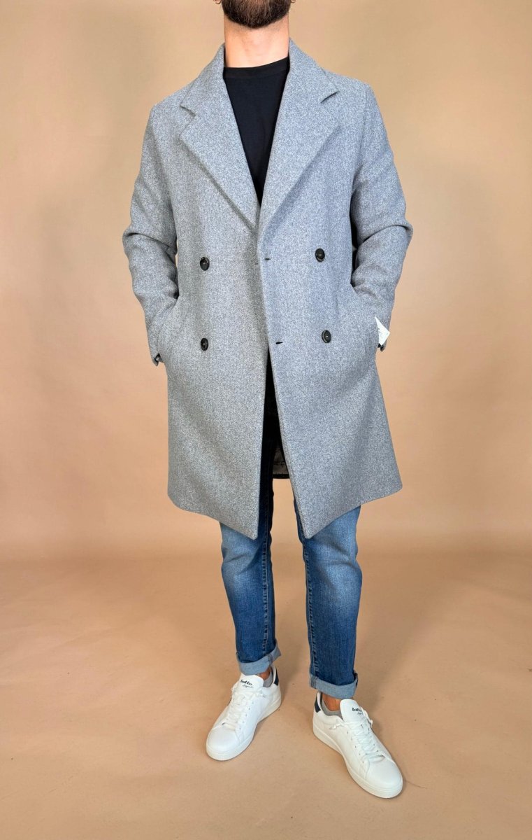 Cappotto dritto doppiopetto - immagine 5