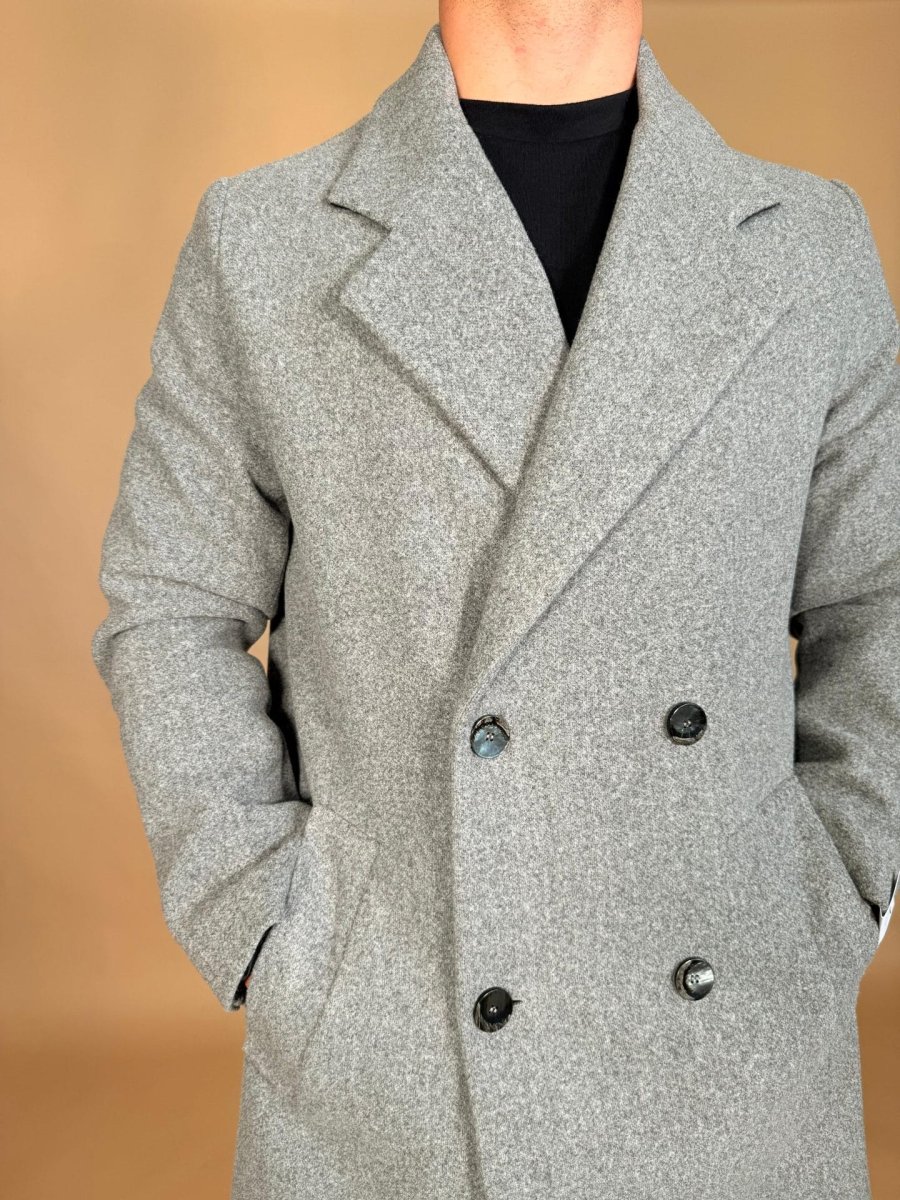 Cappotto dritto doppiopetto - immagine 3