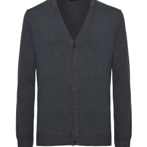 Maglia Cardigan Bottoni Senza Tasche