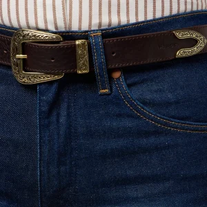 Cinta Western Leather Belt