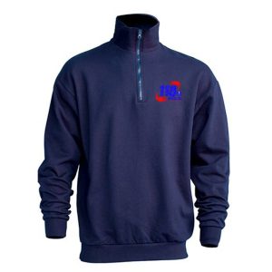 Felpa unisex S.E.U.S. 118 colore blu