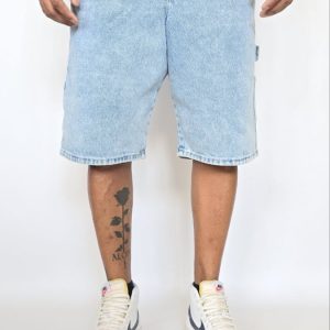 Baggy Worker Short “Güller”  Delave beige