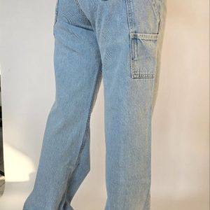 Baggy “Worker” Jeans Woman SW Chiaro