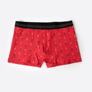 Admas Boxer Uomo Rosso
