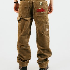 Baggy Worker “Guller” by Mr.Gulliver  Velluto 500 Righe Beige