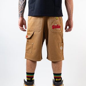 Baggy Worker Short “Güller”  Biscotto