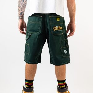 Baggy Worker Short “Güller”  Verde Inglese