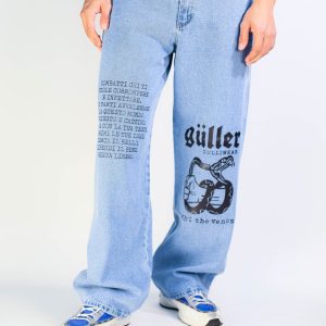 Baggy Worker “Guller” Canvas Nero