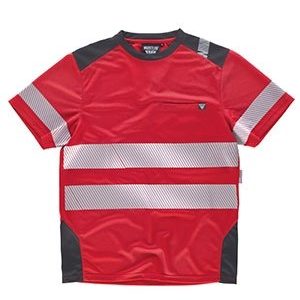 ‘t-shirt manica corta alta visibilità