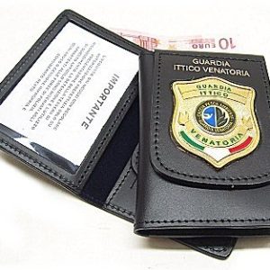 Portafoglio Vega cuoio 1WD138 guardia ittica venatoria