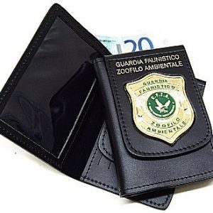 Portafoglio Vega cuoio 1WD136 guardia fauna venatoria ambientale