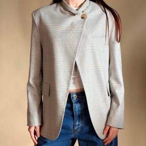 Giacca Abbottonatura Collo