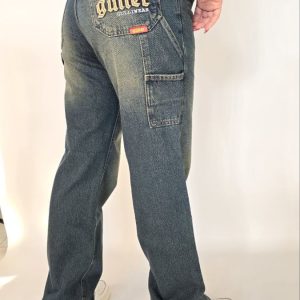 Baggy “Worker” Jeans Woman effetto minatore