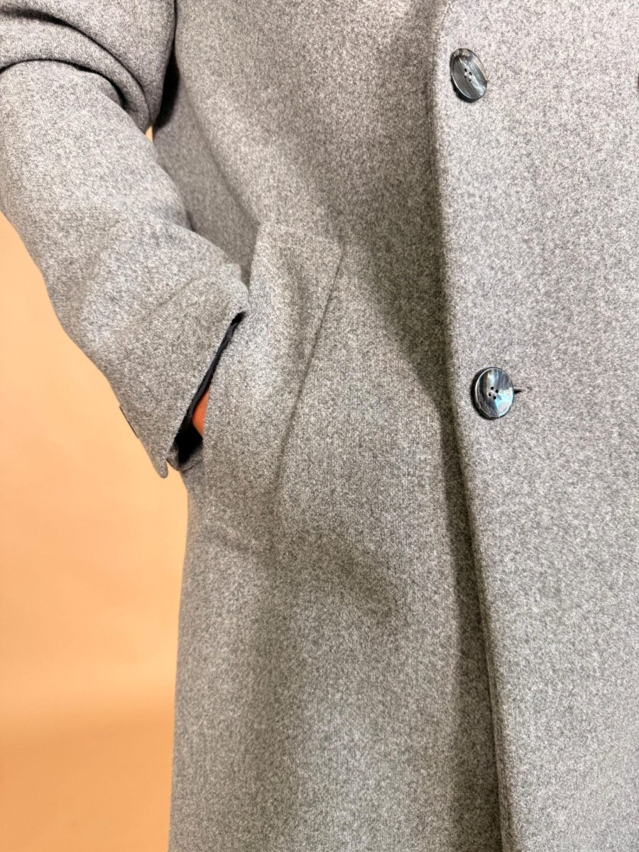 Cappotto dritto doppiopetto - immagine 6