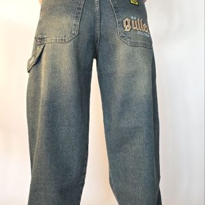 Baggy Jeans Güller mod.”Rave” effetto minatore – Woman