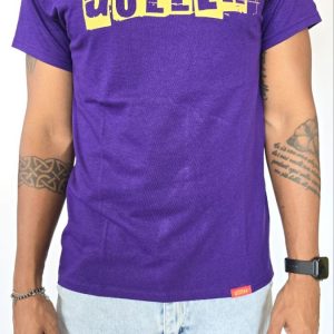 T-Shirt Güller “Black” – stampa rossa