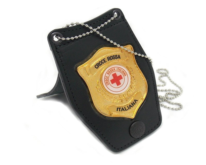 Porta placca Vega a collana 1WB117 Croce Rossa Italiana - immagine 4