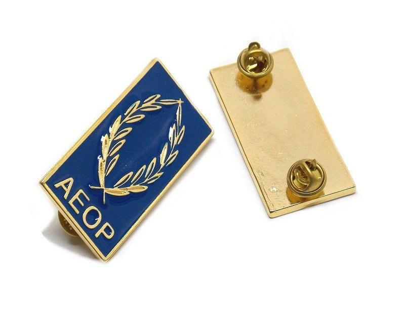 mostrine in metallo aeop - immagine 3