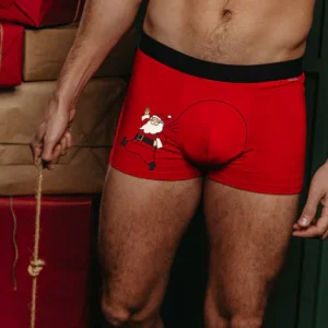 Admas Boxer Uomo Rosso