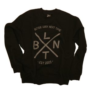 BLNT “Corp” Felpa Girocollo Black