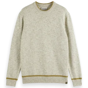 Maglia Regular crew neck cotton blend