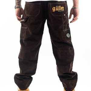 Baggy Worker “Guller” by Mr.Gulliver  Velluto 1000 Righe Moro