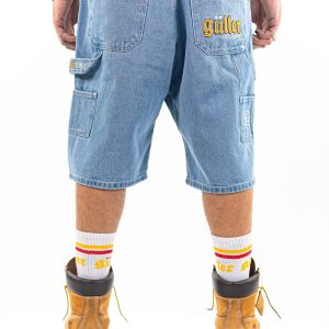 Baggy Short “GULLER” – Jeans Chiaro