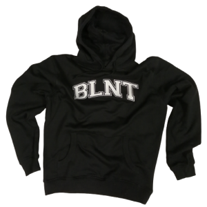 Felpa Cappuccio BLNT “College” (Black)