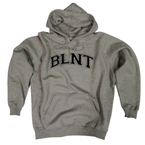 Felpa Cappuccio BLNT “College” (Grey)