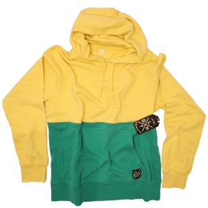 BLNT “Multi” Felpa cappuccio Bi-Color