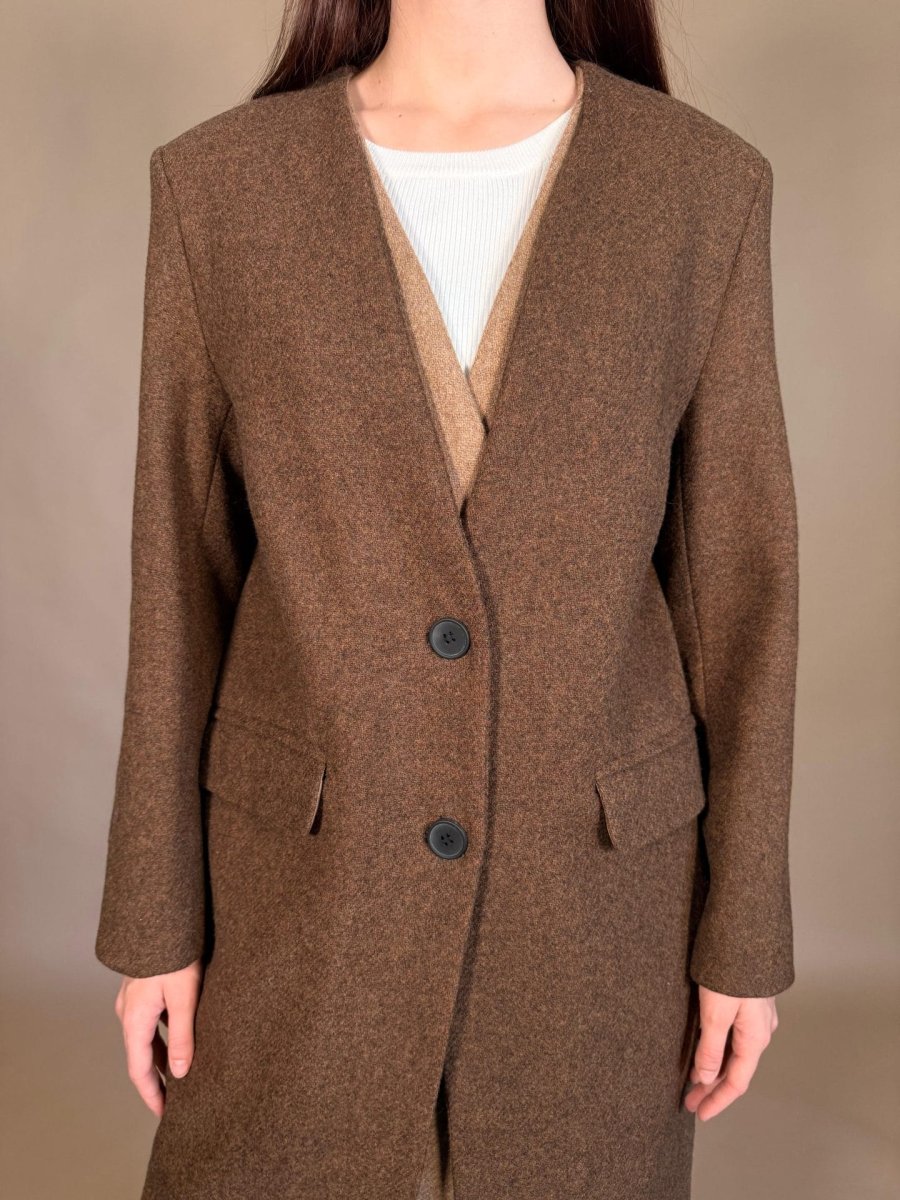 Cappotto Lungo doppio strato - immagine 4