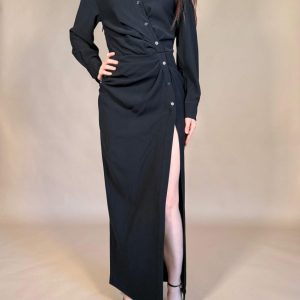 Abito abbottonatura diagonale