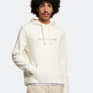 Felpa cappuccio con ricamo