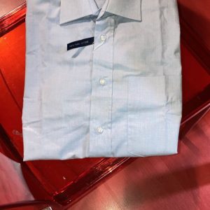 Camicia in cotone azzuro