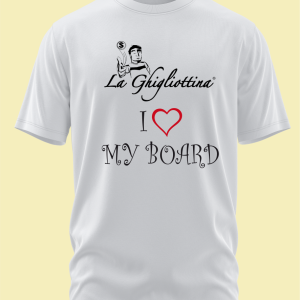 T-Shirt “La Ghigliottina” I love my board