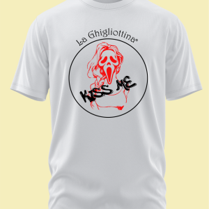T-Shirt “La Ghigliottina” Kiss Me White