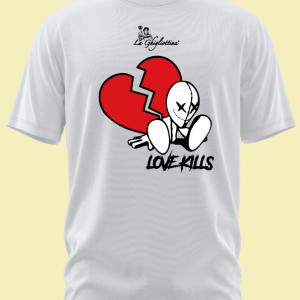 T-Shirt “La Ghigliottina” Love Kills White