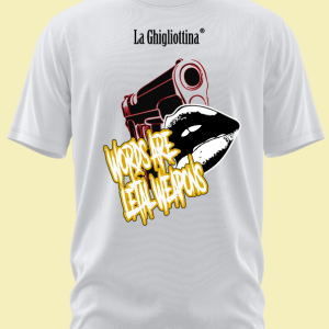 T-Shirt “La Ghigliottina” Letal Weapons White