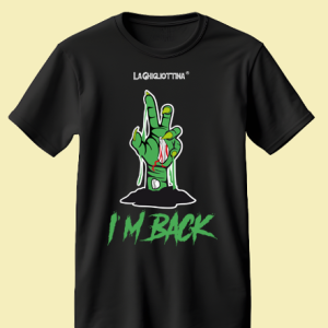 T-Shirt “La Ghigliottina” I’m Back Black