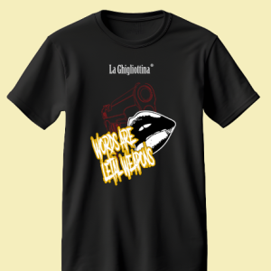 T-Shirt “La Ghigliottina” Letal Weapons Black