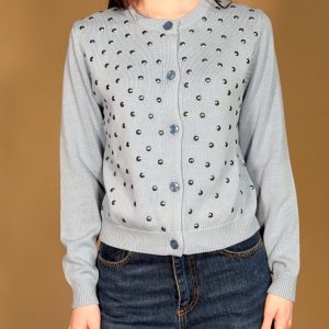 VICOLO Golfino borchie – più colori