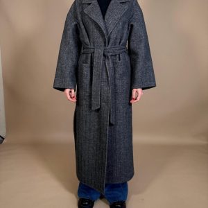 VICOLO Cappotto Fantasia Liscia