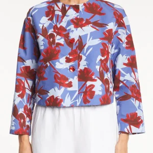 Alessia Santi Giacca Corta Fantasia Floreale