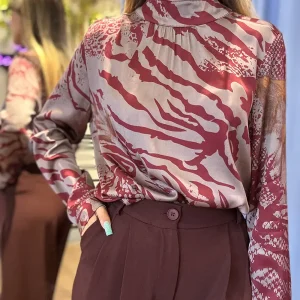 Anonyme Designers Camicia “Mold G” con stampa Animalier