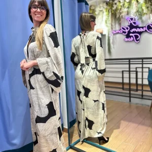Anonyme Designers Abito Lungo simil Kimono