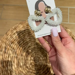 Orecchini con Perline a Cuore