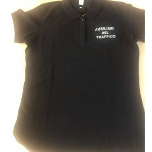 polo in cotone 210gr ausiliari del traffico