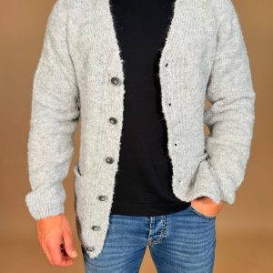 Cardigan Bottoni Over