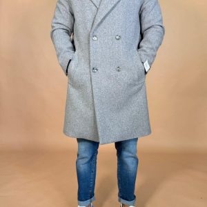 Cappotto dritto doppiopetto