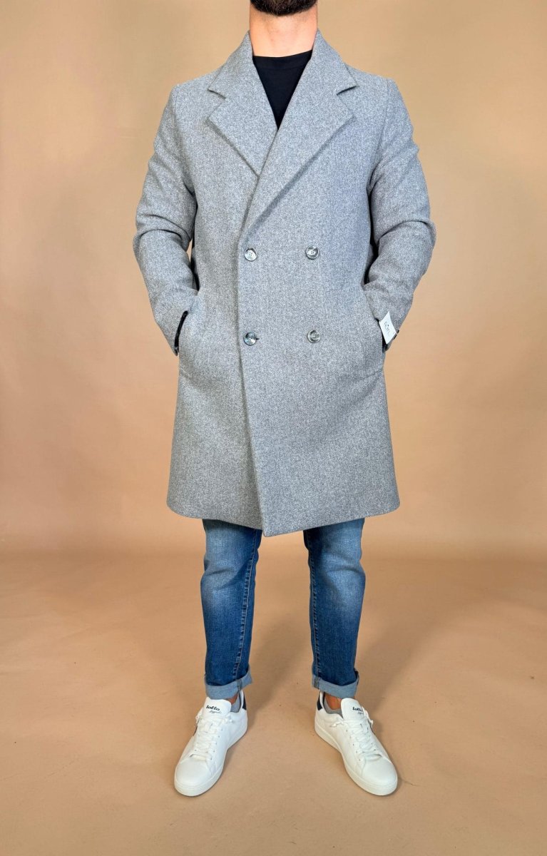 Cappotto dritto doppiopetto - immagine 2